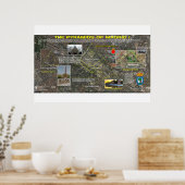 マドリードプレアデス模様3 ポスター (キッチン)