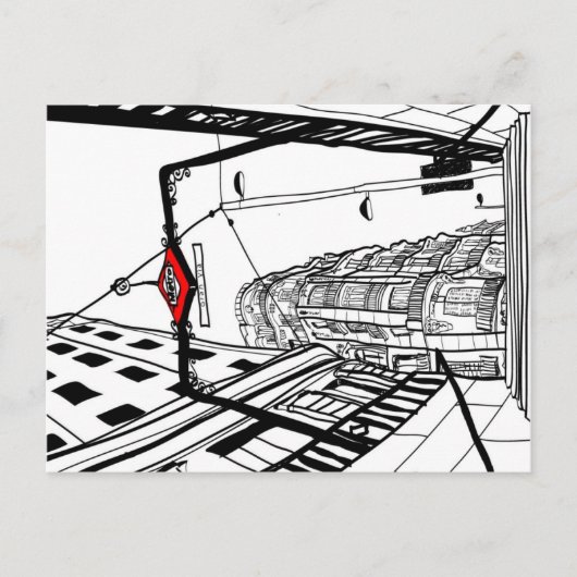 マドリードメトログランビア ポストカード (正面)