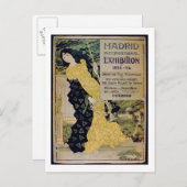 マドリード出展作品の国際的広告 ポストカード (正面/裏面)