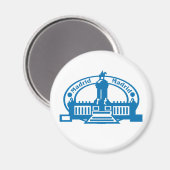 マドリード切手 マグネット (正面/裏面)