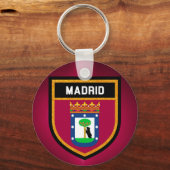 マドリード国旗 キーホルダー (正面)