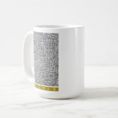 マドリード地図 コーヒーマグカップ (正面左)
