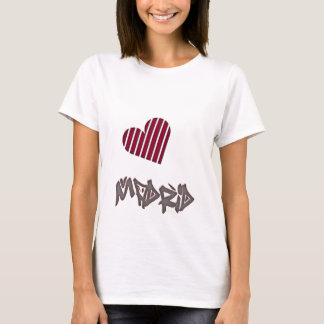 マドリード愛 Tシャツ