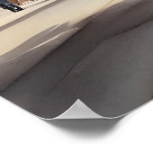 マドリード水彩画 ポスター (角)