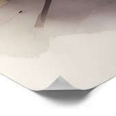 マドリード水彩画 ポスター (角)
