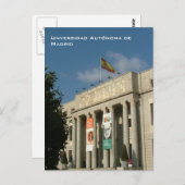 マドリード自治大学 ポストカード (正面/裏面)