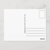 マドリード訪問…スペイン、はがき ポストカード (裏面)