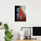 マドリード避難(1937)_プロパガンダポスター ポスター (ホームオフィス)