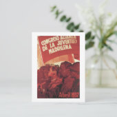 マドリード青年会議_プロパガンダポスター ポストカード (スタンド正面)