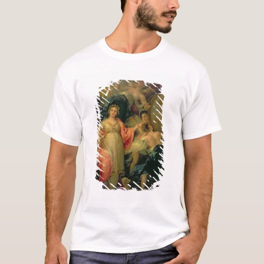 マドリード1810年市のアレゴリー Tシャツ (正面)