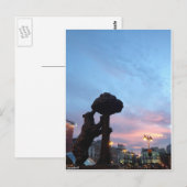 マドリード – エルオッソイエルマドロニョ ポストカード (正面/裏面)