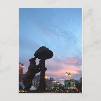 マドリード – エルオッソイエルマドロニョ ポストカード