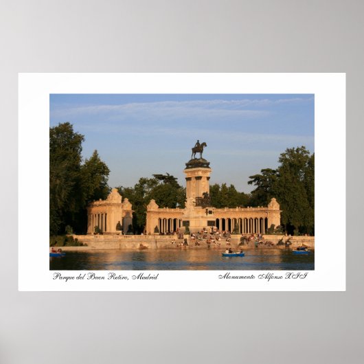 マドリード，エルブエンレティロ ポスター (正面)