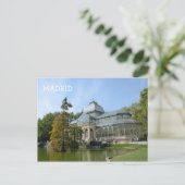 マドリード，クリスタルパレス ポストカード (スタンド正面)