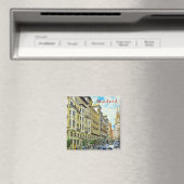 マドリード。グランビア建築。 マグネット (インサイチュ (食洗機))