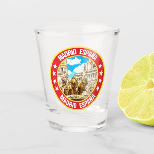 マドリード ショットグラス (正面)