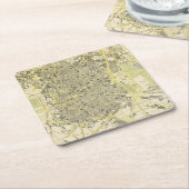 マドリード スクエアペーパーコースター (アングル)