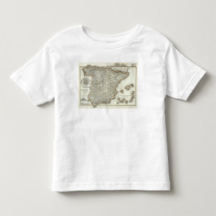 マドリード、スペインの山そして川 トドラーTシャツ