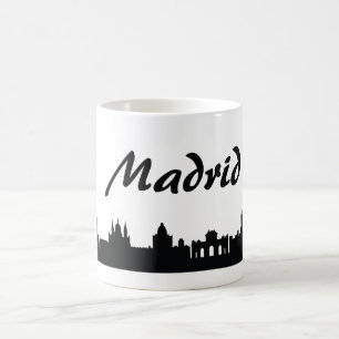 マドリード、スペインの陸標のギフトのマグ コーヒーマグカップ