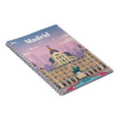 マドリード・スペインへの旅行アート ノートブック (右側)