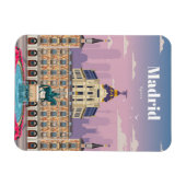 マドリード・スペインへの旅行アート マグネット (横)