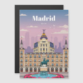 マドリード スペインへの旅行 アート (正面/裏面)