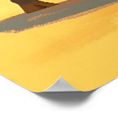 マドリード,スペインヴィンテージチャーム ポスター (角)