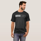 マドリード・スペイン二重ブロック Tシャツ (正面フル)