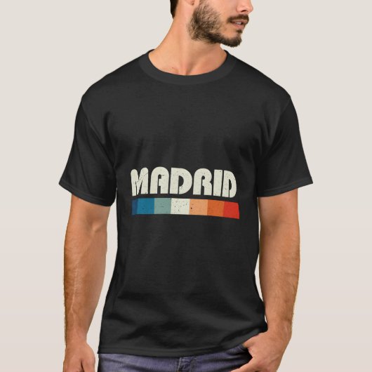 マドリード・スペイン80年代 Tシャツ (正面)