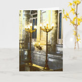 マドリード・スペイン – デジタル改変 カード (黄色い花)