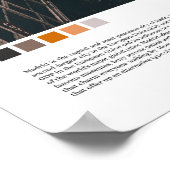 マドリード – スペイン ポスター (角)