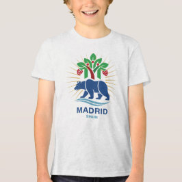 マドリード スペイン ヨーロッパ トライブレンドTシャツ