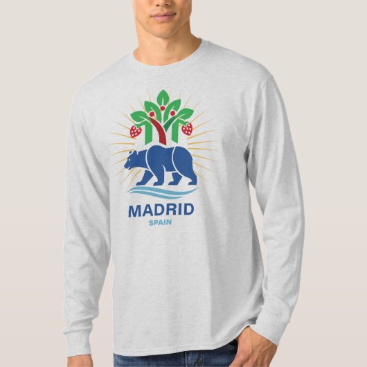 マドリード スペイン ヨーロッパ Tシャツ (正面)