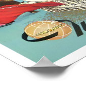 マドリード・スペイン・ヴィンテージ旅行 ポスター (角)