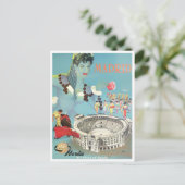 マドリード・スペイン・ヴィンテージ旅行 ポストカード (スタンド正面)