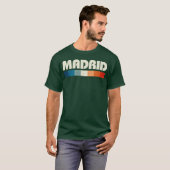 マドリード スペイン 80年代 女子 Tシャツ (正面フル)