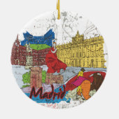 マドリード セラミックオーナメント (裏面)