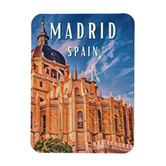 マドリード・デ・ラ・ガストロノミー・エスパニョレ マグネット (縦)