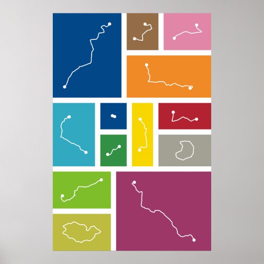 マドリード – トランジットパレット ポスター (正面)