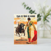 マドリード,プラザ・デ・トロス,スペイン,闘牛 ポストカード (スタンド正面)