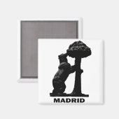 マドリード・ベアとマドロノの木 マグネット (正面/裏面)