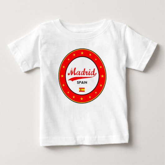 マドリード ベビーTシャツ (正面)
