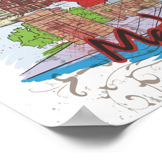 マドリード ポスター (角)