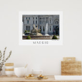 マドリード・ポスタ・シベレス広場 ポスター (キッチン)