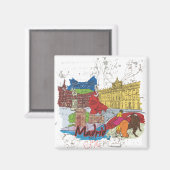 マドリード マグネット (正面/裏面)