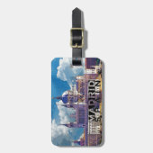 マドリード ラゲッジタグ (正面縦)