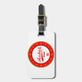 マドリード ラゲッジタグ (正面縦)