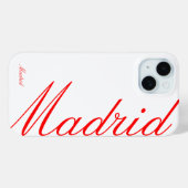マドリード – 美しいiPhoneケース Case-Mate iPhoneケース (裏面 (横))