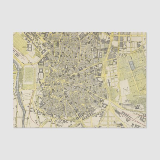 マドリード 薄葉紙 (正面)