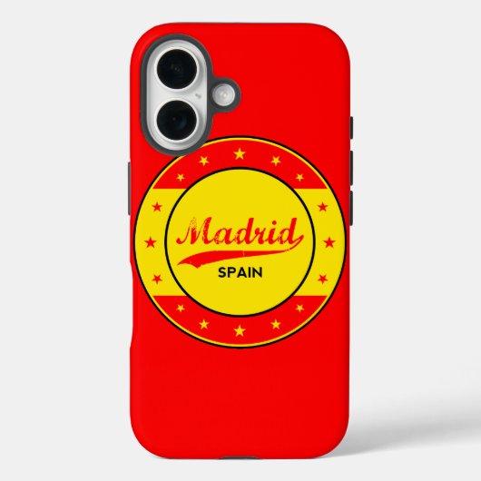 マドリード Case-Mate iPhoneケース (裏面)